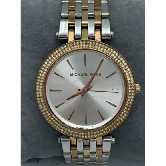 Michael Kors MK3203 Women's Watch Stainless Steel Analog 39mm Quartz Analog D730 - Picture 1 of 9